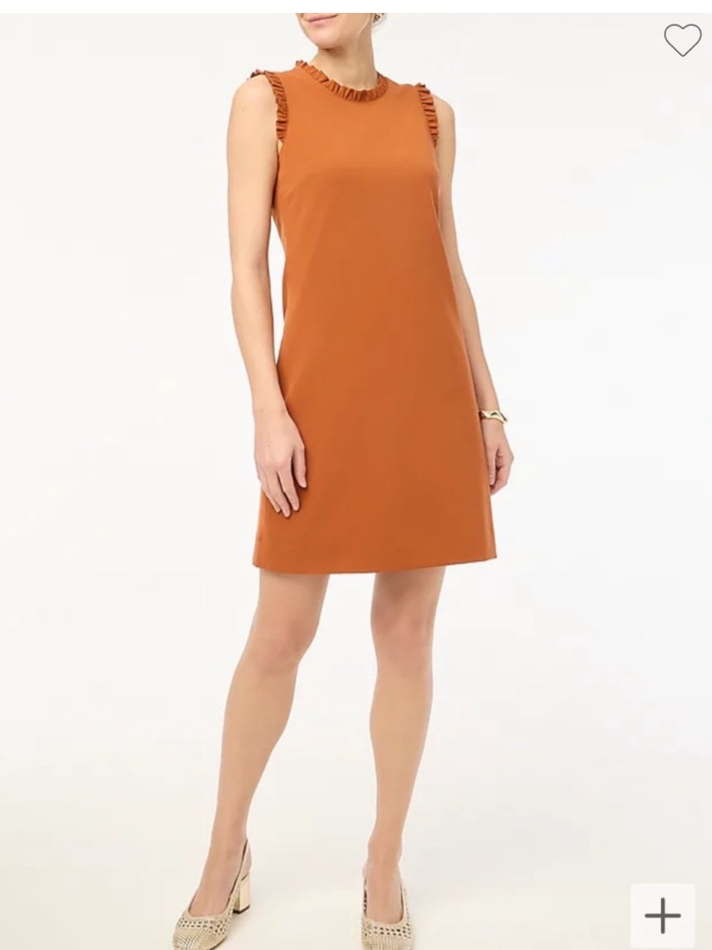 J.Crew Ruffleneck suit dress NWOT